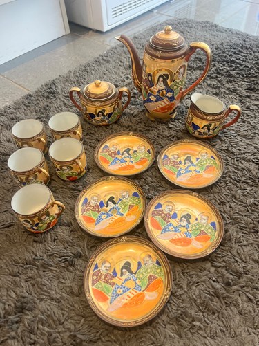 Vintage hand painted japanese - vintage,