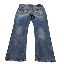 Salvage Blue Denim Straight Leg Jeans W34 L29