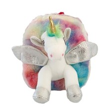 Unicorn Kids Back Packs For Kids 3-9 yrs Fluffy Look