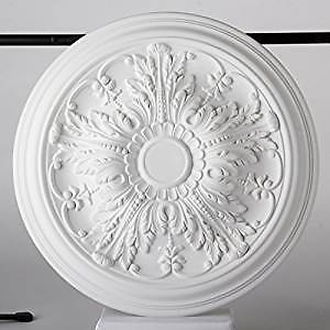 Lightweight resin ceiling rose - resin,