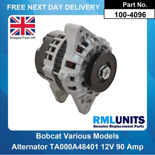 Alternator for bobcat skid - for,