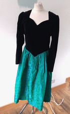 Vivien Smith Turquoise Taffeta