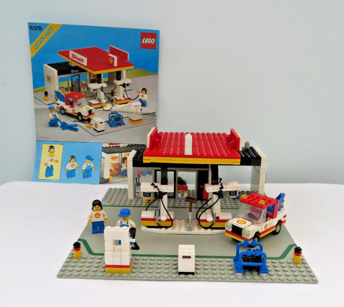 Lego town 6378 vintage shell - 6378,