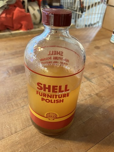 Vintage shell furniture polish - vintage,