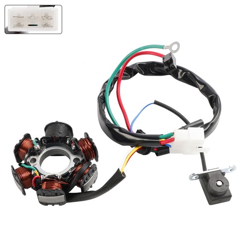 Coil stator wire - 6-wire, honda