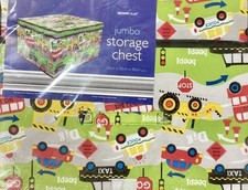 Folding Home Storage Pouffe