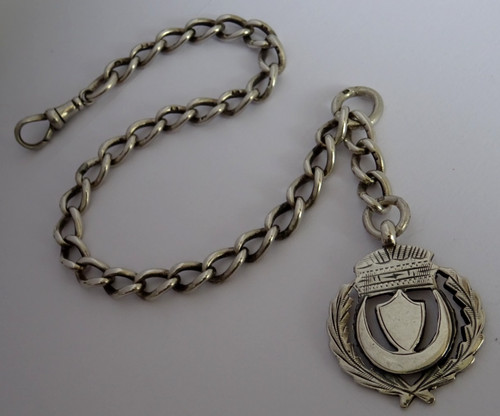 Antique solid silver pocket
