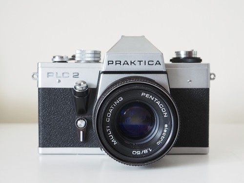 Praktica plc2 pentacon 50mm - +,