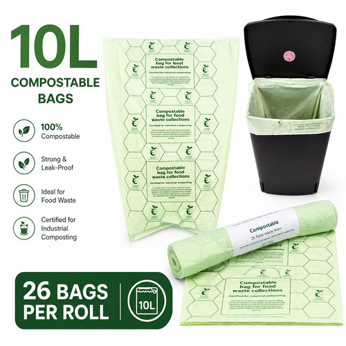 10l compostable food - compostable, waste