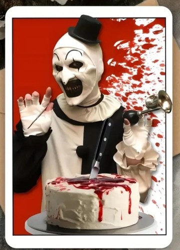 Terrifier art the clown themed - terrifier,