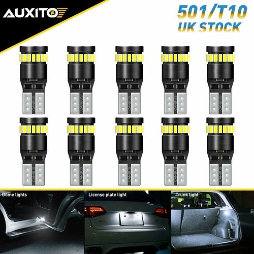 10pcs auxito t10 501 - 10pcs, w5w