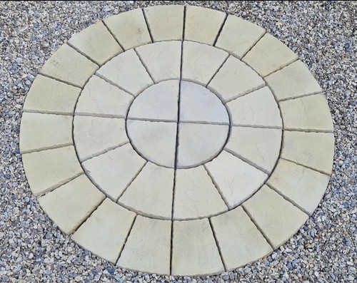 Stone concrete york circle - stone,