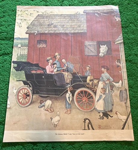 Vintage norman rockwell the - norman, "the