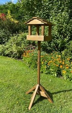 Wooden Bird Table Garden Birds