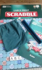 *SPARES* LARGE PRINT SCRABBLE  - LETTER TILES/RACKS/BOARDS+ Choose items