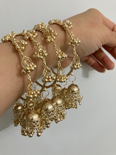 Kashmiri bangles jhumka - bangles,