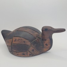 Wooden Carved Duck Decoy