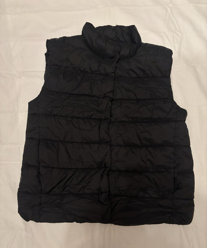 Primark black quilted puffer - black,
