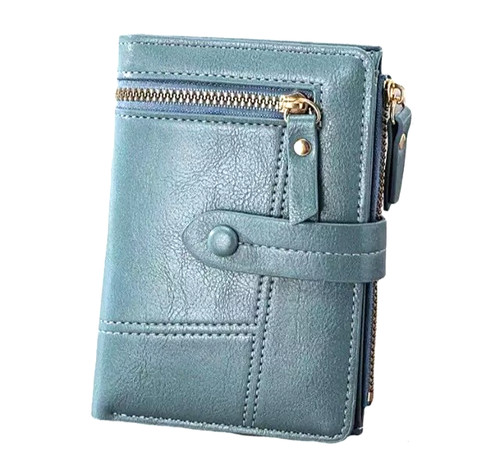 Womens soft blue - soft, leather