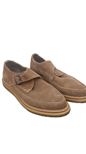 Allsaints suede monk strap - allsaints,