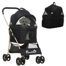 PawHut 3 In 1 Pet Stroller