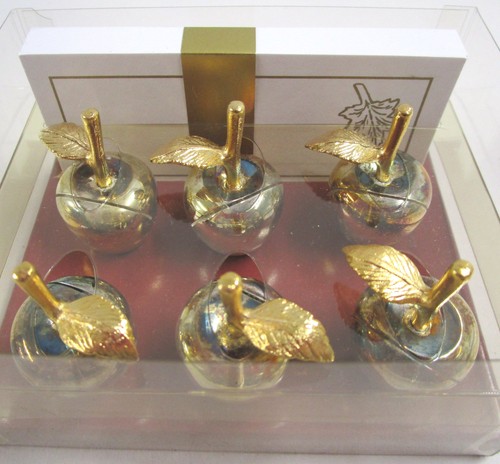 Apple place card holder set - place,