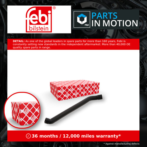 Crank case breather - breather, hose