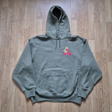 Palace Dragon Bones Hood Deep Green Large New Unworn FW25 RRP £128