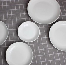 2PCS White Ceramic Pasta