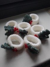 Six Pretty Christmas Serviette