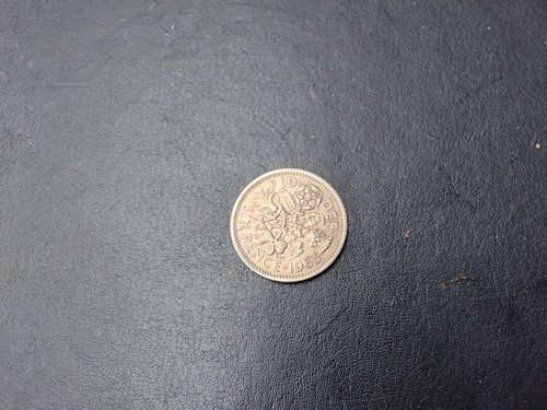 One 1963 british sixpence - 1963,