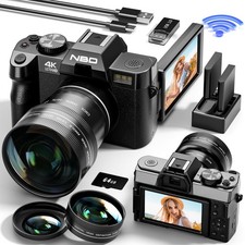 64GB TF 4K Digital Camera 48MP