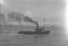 Liverpool Steam Tug Original Shipping Photo Negative, SH006