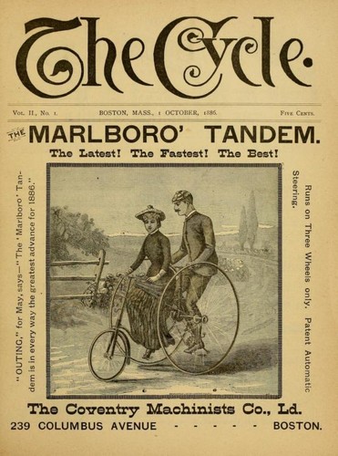 Antique bicycle motorcycle - antique,