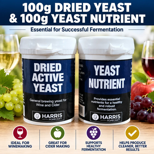 Yeast and nutrient - nutrient, |