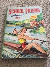 School Friend Annual 1959  Acceptable Condition Please See Photos