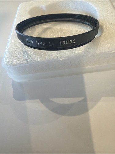 Leica e49 uva filter - uva, black