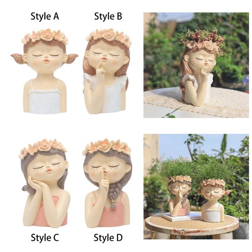 Elegant lady head - head,