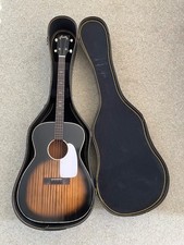 Harmony Stella Tenor Guitar - DGBE Baritone Ukulele tuning steel strings + Case