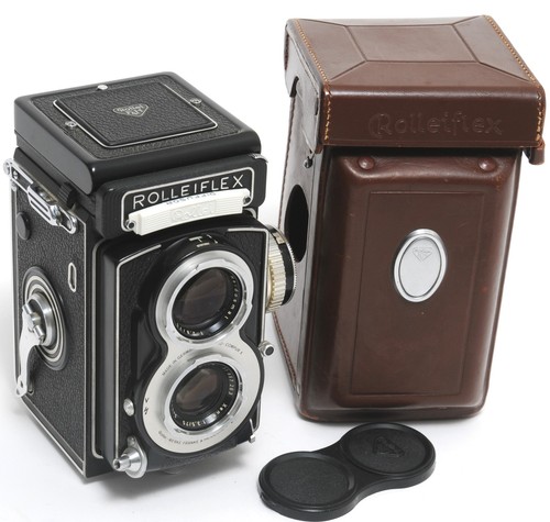 Rollei rolleiflex white face - rollei,