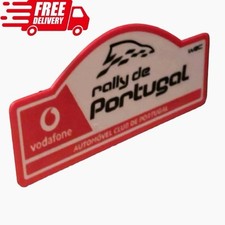 WRC Rally de Portugal 3D Printed Plaque Rally Car Wall Sign 24cm Decor