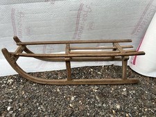 Vintage Wooden Sleigh Davos