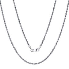 10K White Gold 1.8mm Diamond