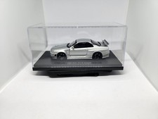 1/43 Scale Model Nissan Nizmo Skyline GTR R34 Z-Tune Silver Ebbro 43710