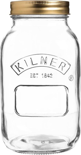 Kilner preserve jar round - jar, 1l