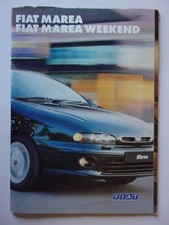 FIAT MAREA & MAREA WEEKEND orig 1997 UK Mkt Full 54pp Sales Brochure