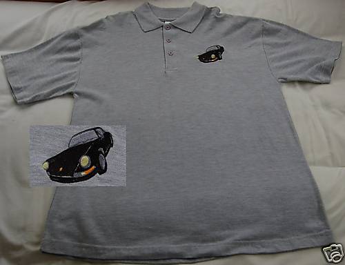 Porsche 911 embroidered - , on
