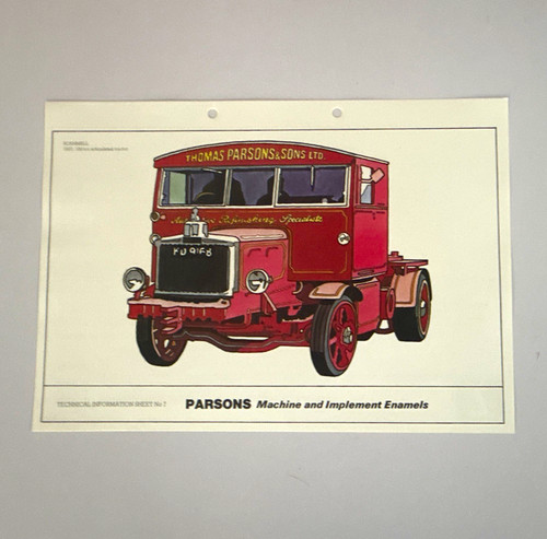 Parsons scammell 1922 - scammell,