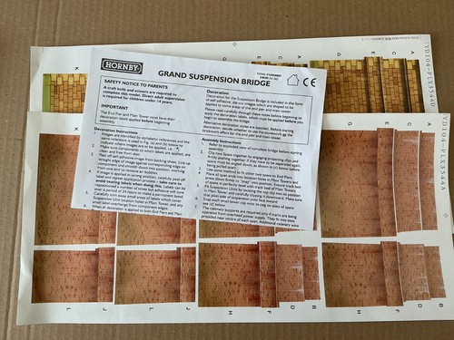 Gauge model railway hornby - oo,