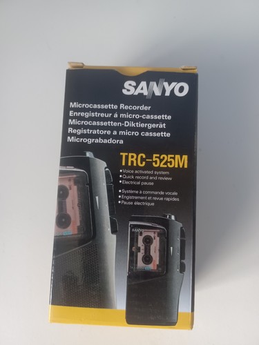 Sanyo trc 525m - talk, micro